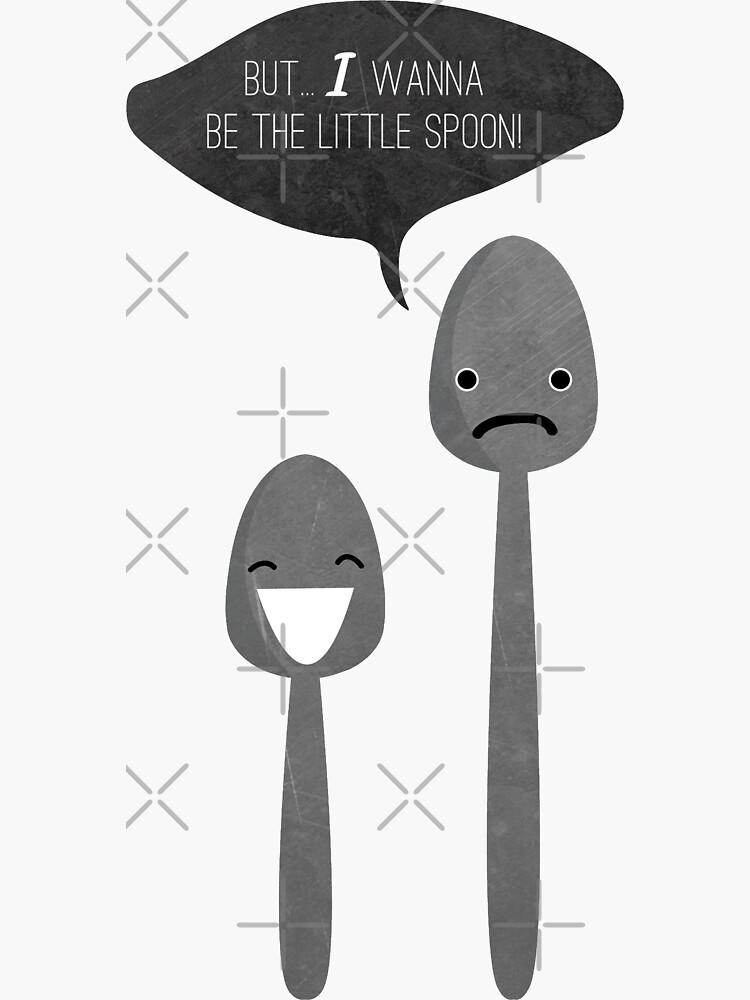 "Little Spoon" Sticker by meichi Redbubble