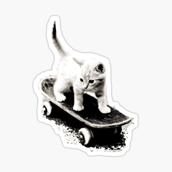 Item preview, Skater Cat designed and sold by therationalcat.