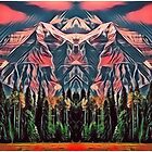 «Las misteriosas montañas del rey langosta gigante.» de Victor Durden