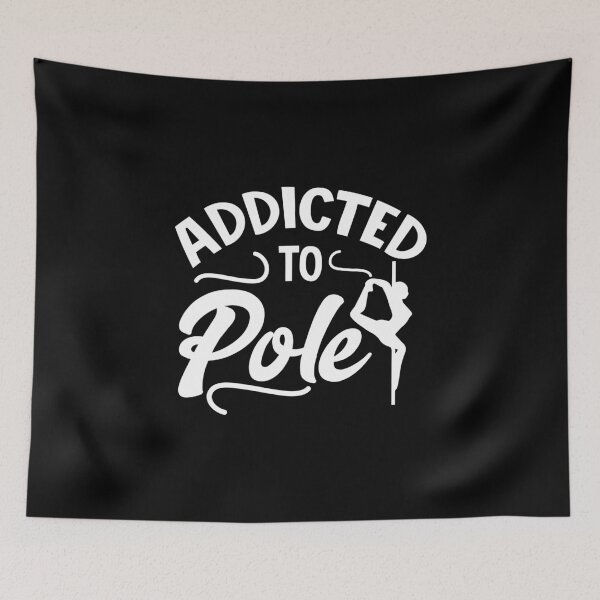 Item preview, Pole Dance Shirt Addicted To Pole Gift Tee designed and sold by haselshirt.