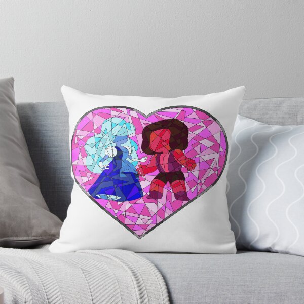 Item preview, Stained Glass Ruby and Sapphire from Steven Universe designed and sold by gkillerb.