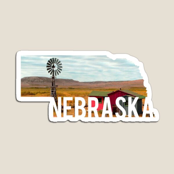 Nebraska Windmill Magnet