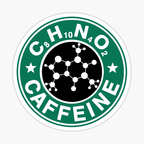 Vista previa del artículo con la obra «C8H10N4O2-Bucks Logotipo», diseñado y vendido por kzenabi.