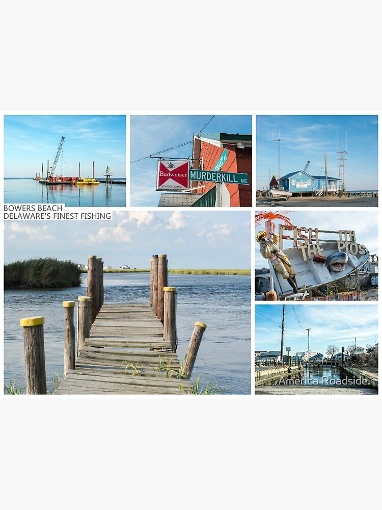 "Bowers Beach Delaware." Sticker for Sale by ishore1 Redbubble