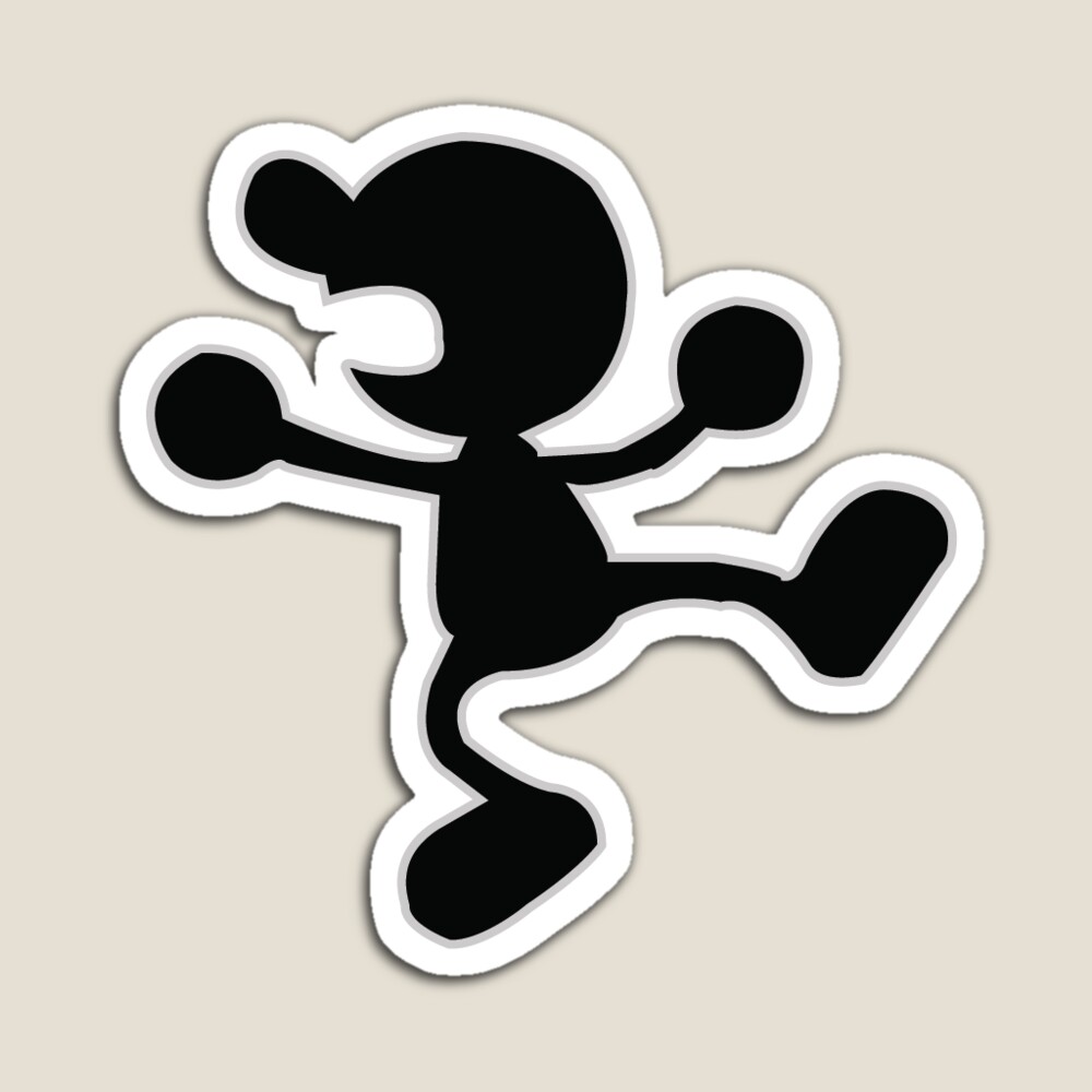 Mr. Game & Watch crowbar Sticker by KOSCs