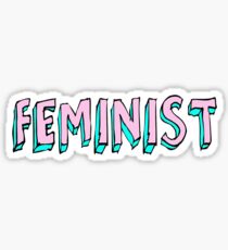 Pegatina feminista