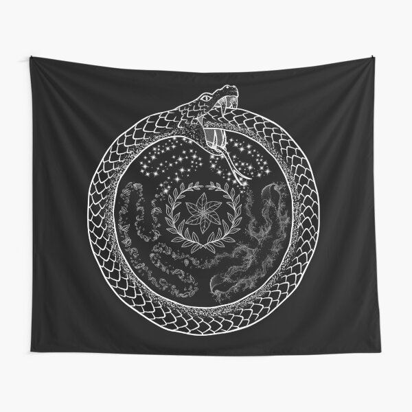 Item preview, Hekate Wheel Hecate Strophalos Ouroboros Pagan Witch designed and sold by TheGhoulishGarb.