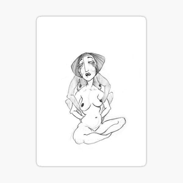 Item preview, SADgirl Wrestles Her Shadow designed and sold by Jessalyn Ragus.