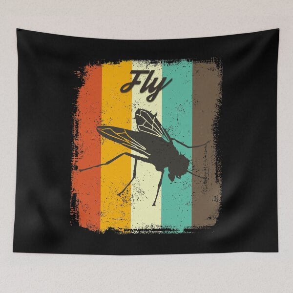 Item preview, Fly Retro 70s Vintage Insect Lover Gift designed and sold by cgocgy.
