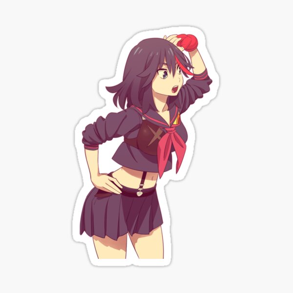 Ryuko Matoi Cute Design Sticker