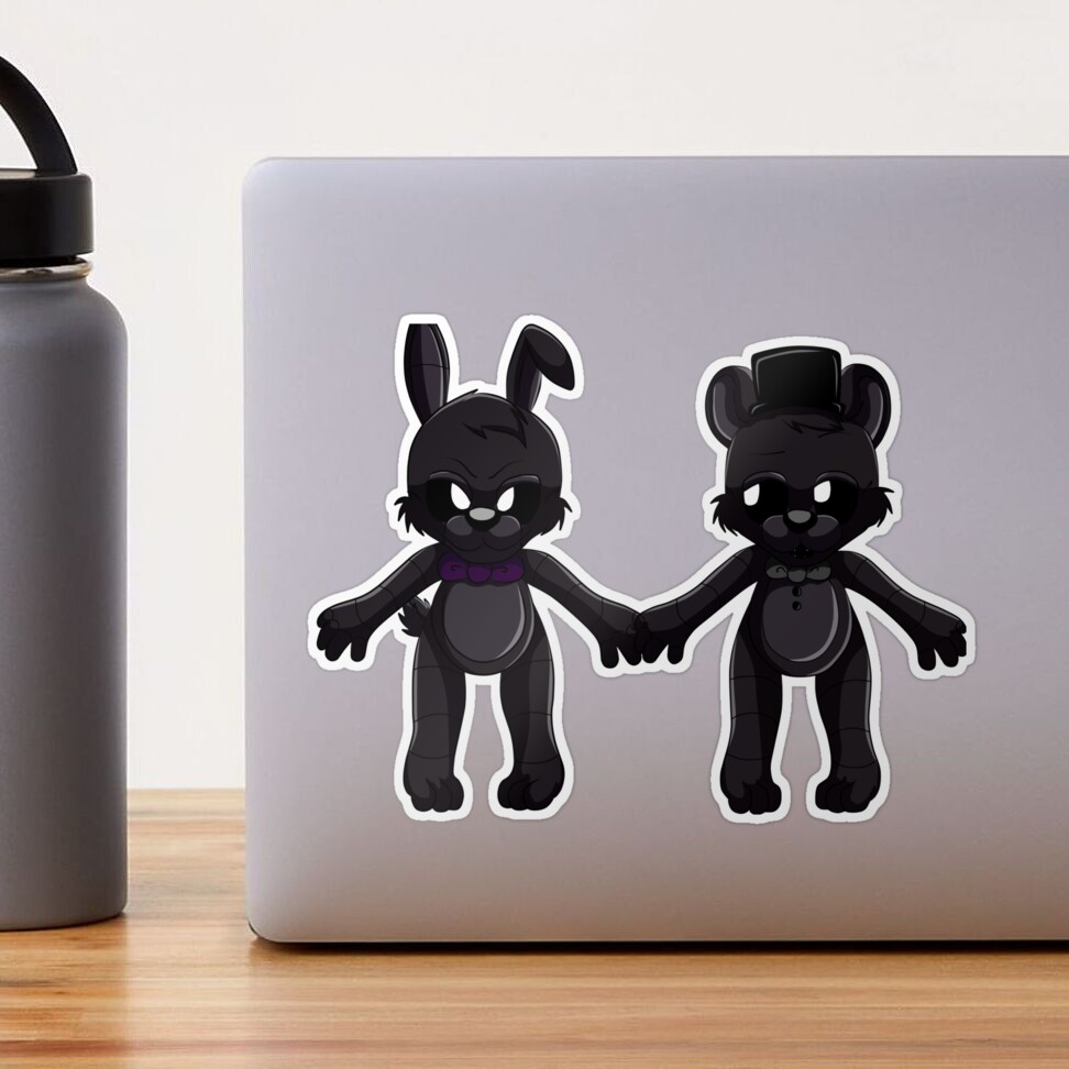 Five nights at Freddy Chibi Shadow Bonnie and Freddy Poster for Sale by  sarahsama