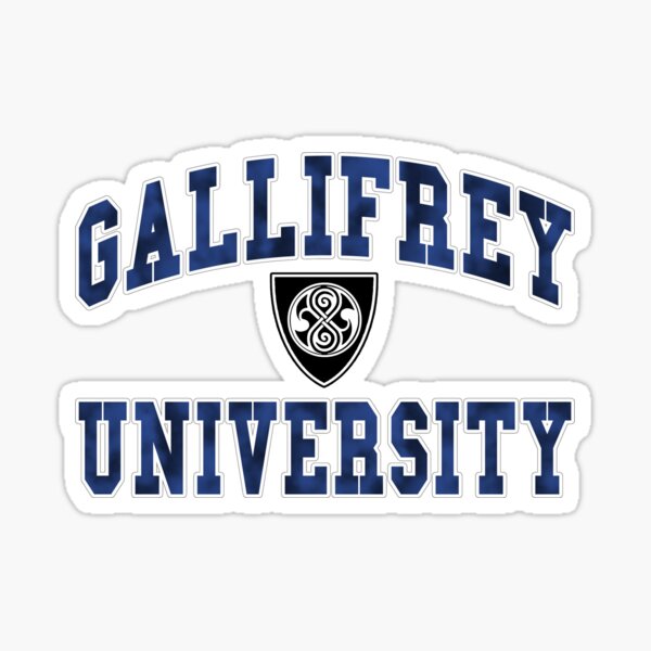 Gallifrey University Sticker