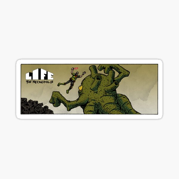 Life The Necropolis: Dive Sticker