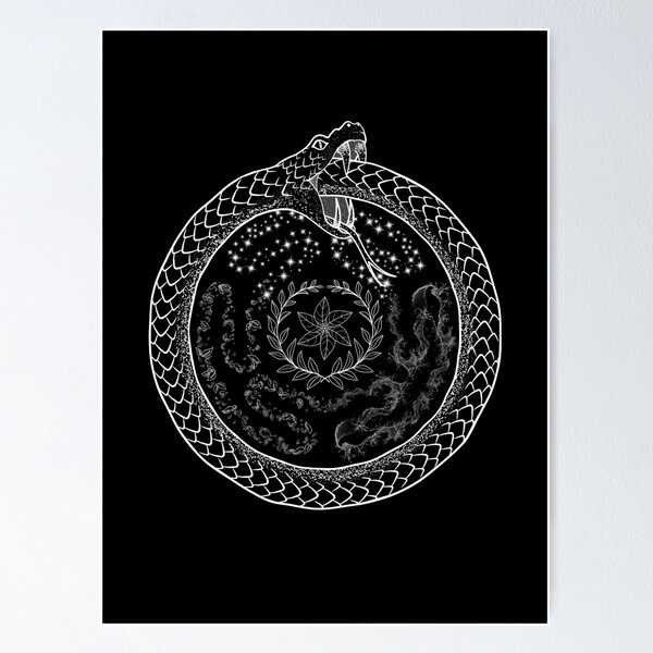 Item preview, Hekate Wheel Hecate Strophalos Ouroboros Pagan Witch designed and sold by TheGhoulishGarb.