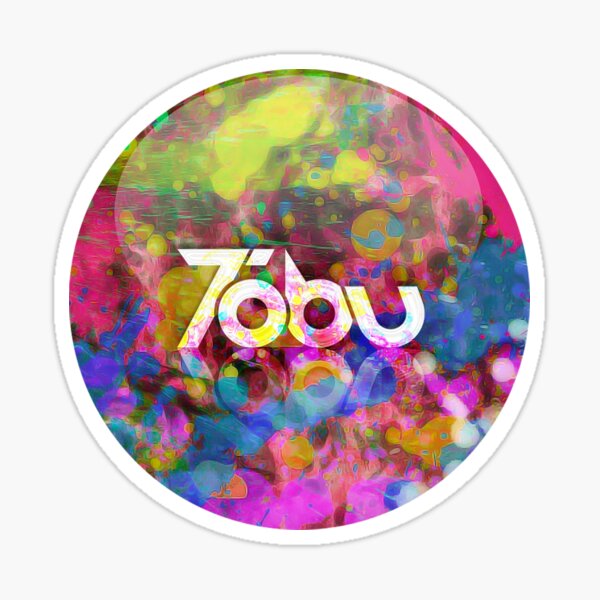 Tobu - Colorful logo Sticker