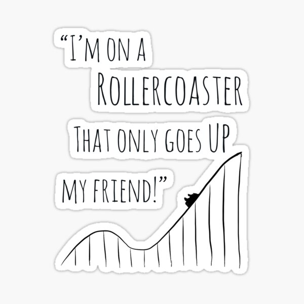 The Fault in Our Stars Rollercoaster Sticker