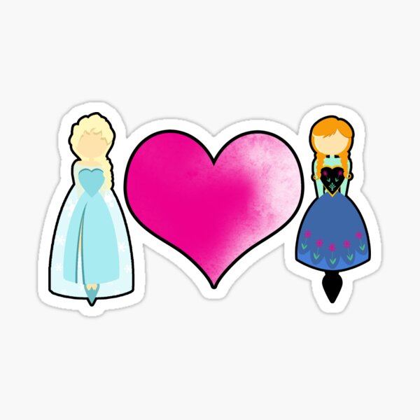 Snow Sisters Sticker