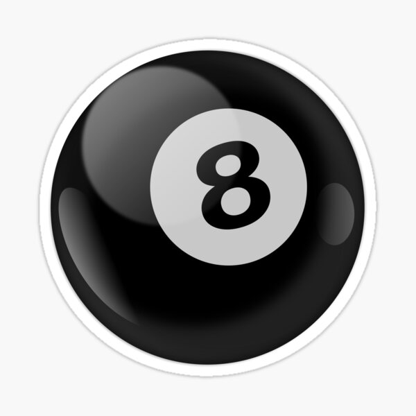 Sticker Boule de billard 1 - Sticker A moi