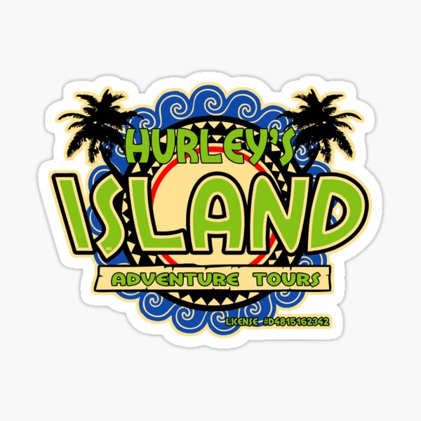 Hurley's Island Tours Sticker