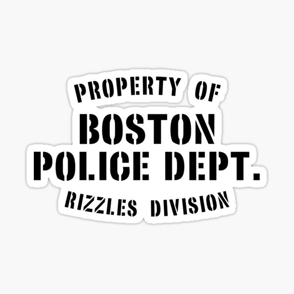 Boston Strong Police Sticker