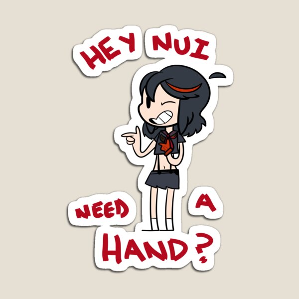 Item preview, Kill la Kill 'Need a Hand?" designed and sold by cakedeezines.