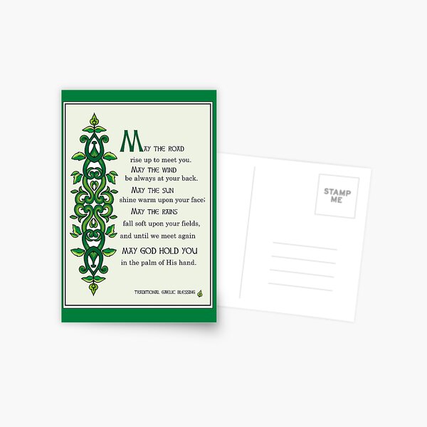 Item preview, May the Road Rise up to Meet You, Irish Blessing designed and sold by SandraRose.
