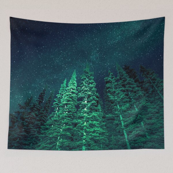 Item preview, Nature Forest - Night Star Signal designed and sold by artcascadia.