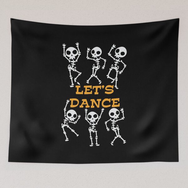 Item preview, Let's Dance Skeleton Dancing Gift For Halloween designed and sold by BUBLTEES.