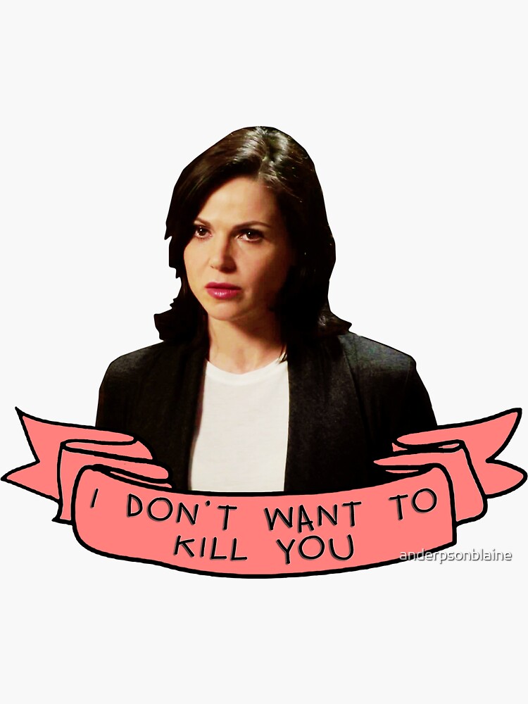 "Regina" Sticker for Sale by anderpsonblaine Redbubble