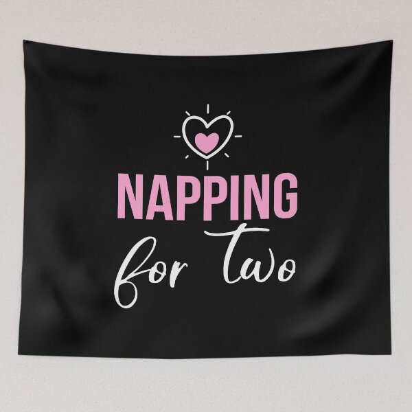 Item preview, Pregnant Shirt Napping For Two Cute Pregnancy Gift Tee designed and sold by haselshirt.