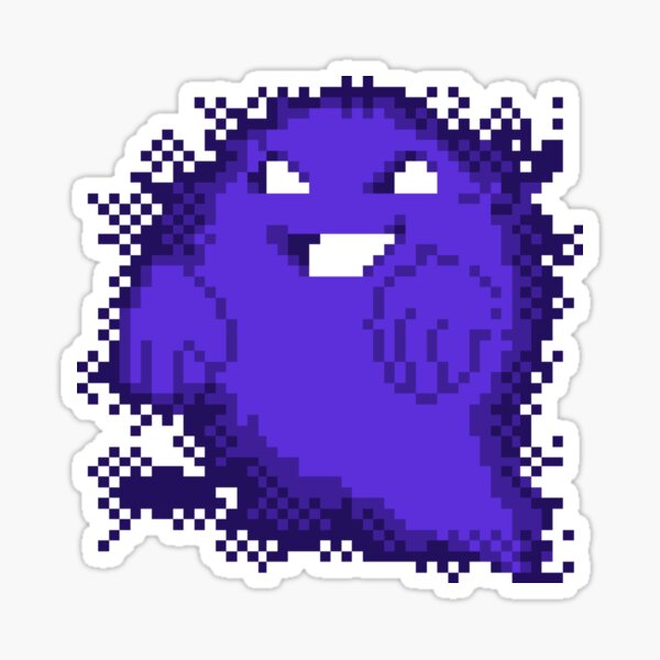 Ghost! purple edition Sticker