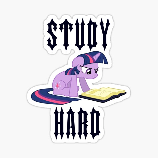 Twilight Sparkle: Study Hard!