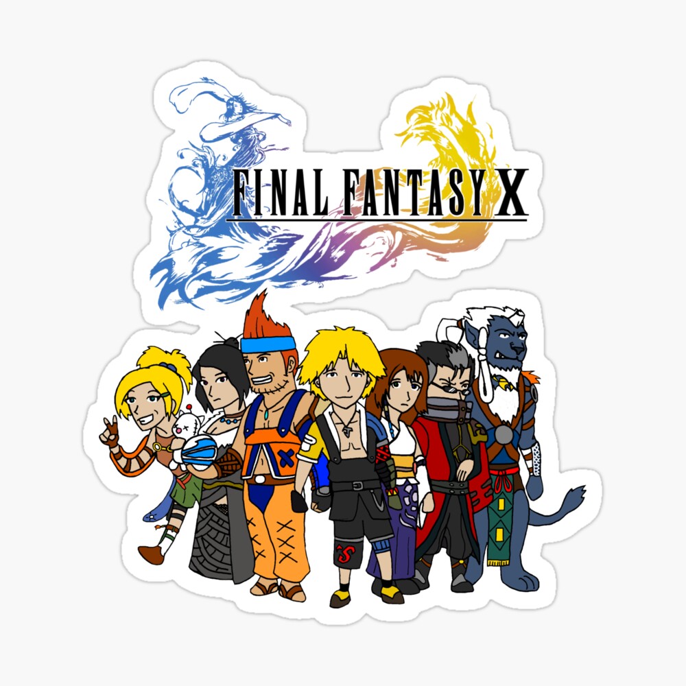 Final Fantasy X Characters Wallpaper iPad Case & Skin for Sale by  CassidyCreates