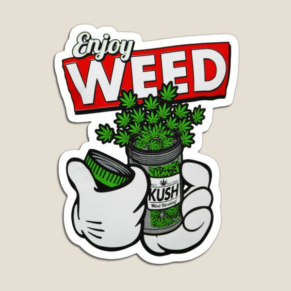 Astronauta marijuana Magnet