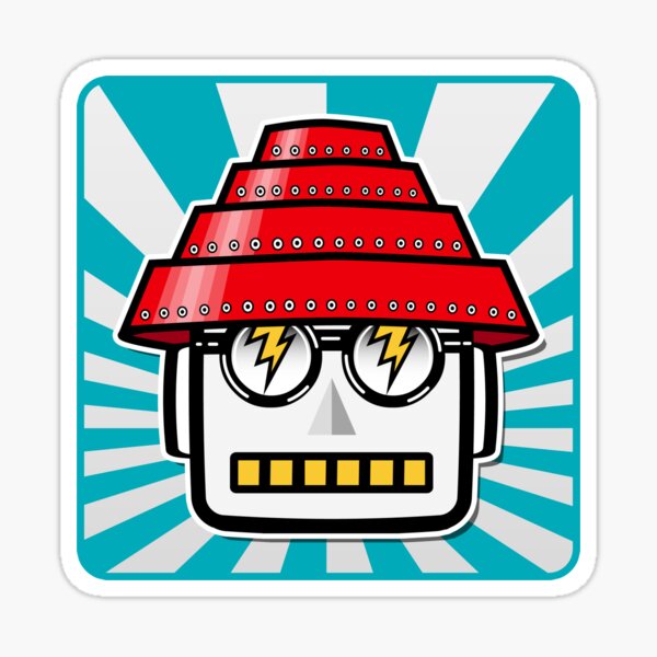 Devo Bots 004 Sticker
