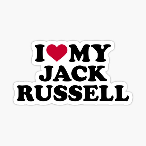 Item preview, I love my Jack Russell designed and sold by Designzz.