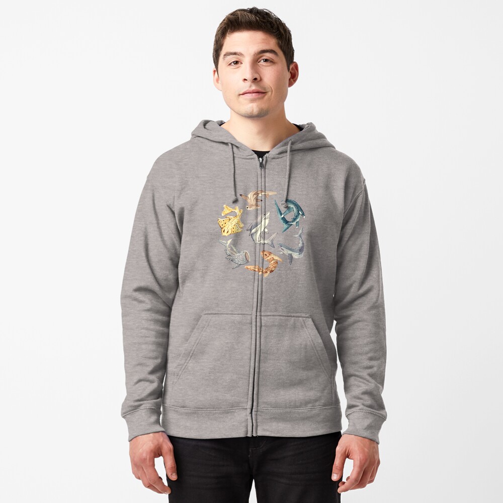 Aperçu de l'œuvre Veste zippée à capuche créée et vendue par DeadHeadDarling.