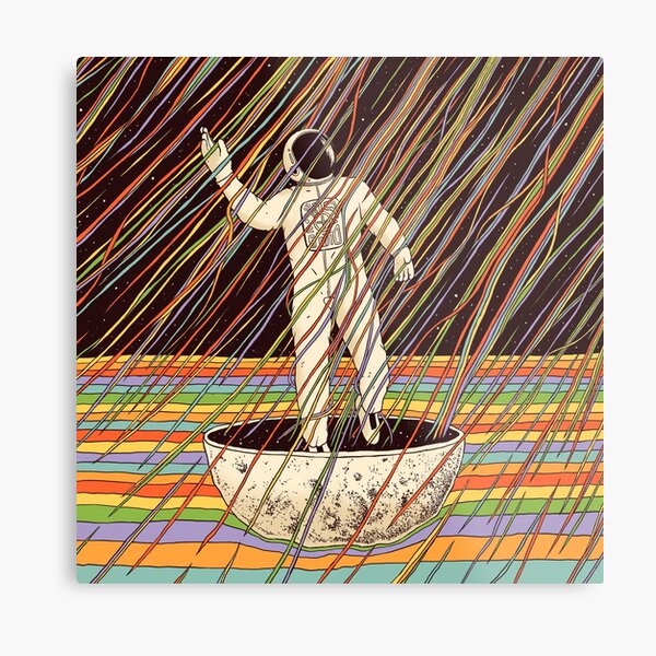 Pouring Dream Metal Print