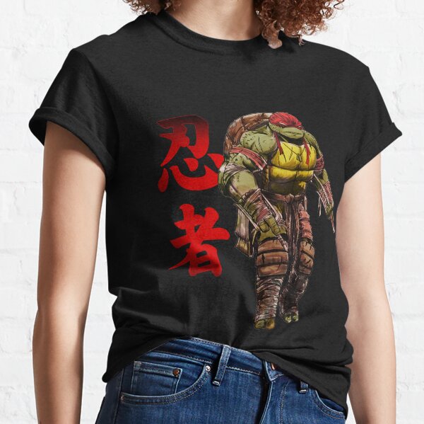 Teenage Mutant Ninja Turtles Mens T-Shirt - Red Belt Raphel Costume Fr