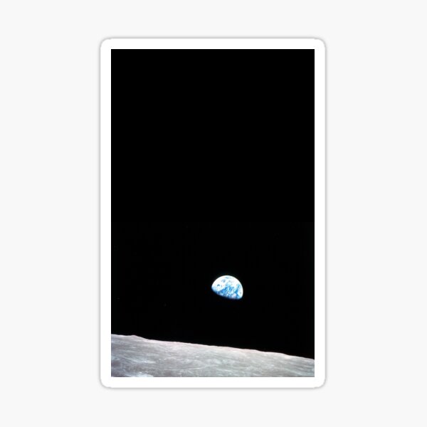 Earth Rise Sticker
