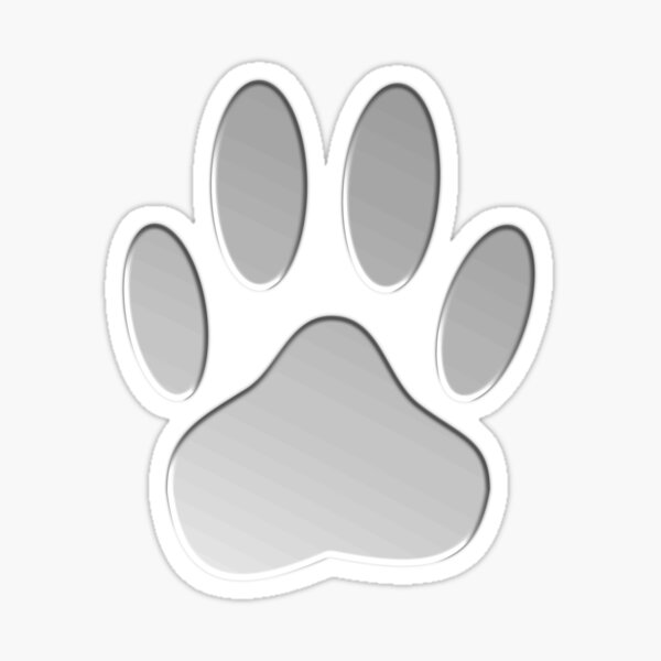 Item preview, Faux Metallic Dog Paw Print designed and sold by Almdrs.
