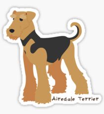 Airedale Terrier Sticker