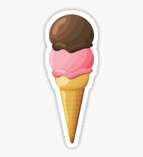 Icecream Design Sticker
