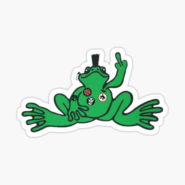PunkFrog Sticker