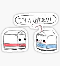 Pegatina Leche de unicornio