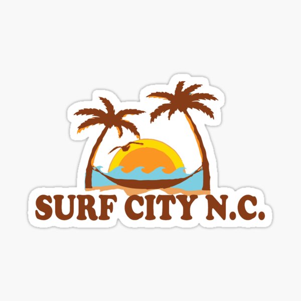 Item preview, Surf City - North Carolina. designed and sold by America Roadside..