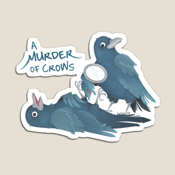 A Murder of Crows Magnet