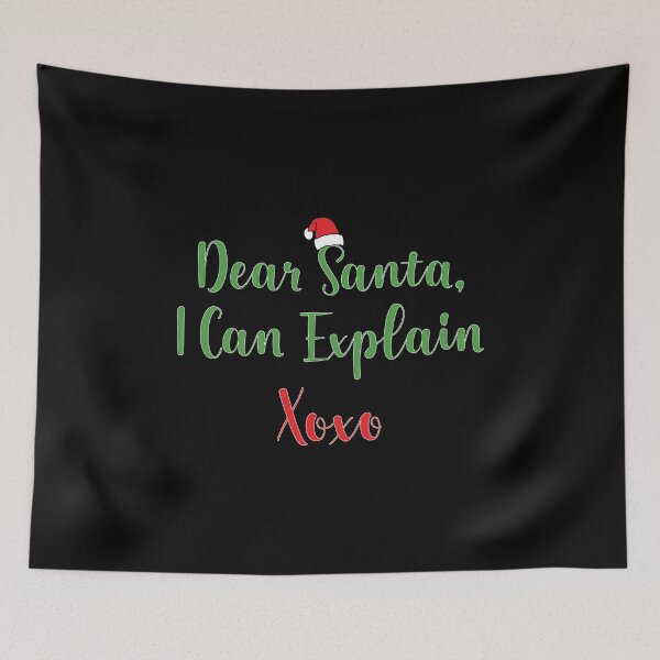 Item preview, Dear Santa I Can Explain For Christmas Holiday Gift designed and sold by BUBLTEES.