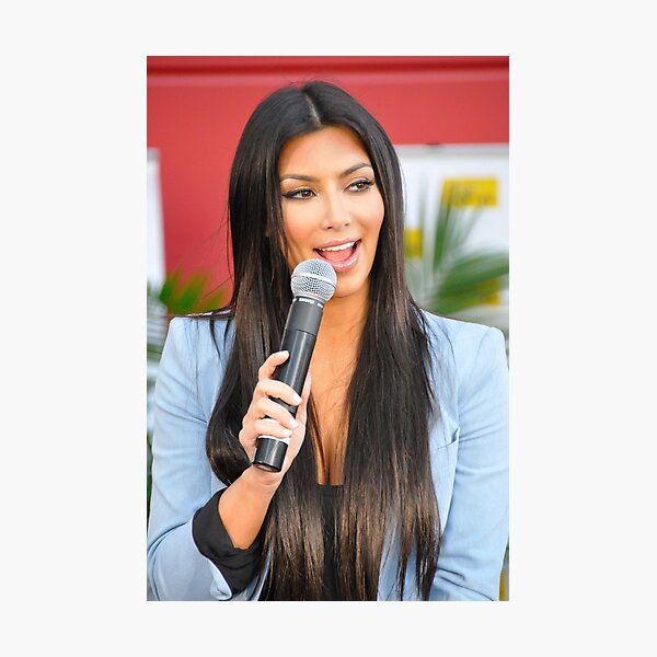 Kim Kardashian Photographic Print