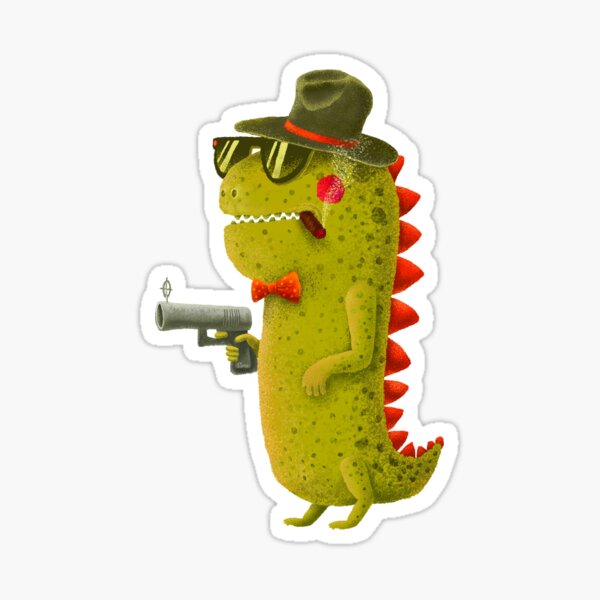 Dino bandito Sticker
